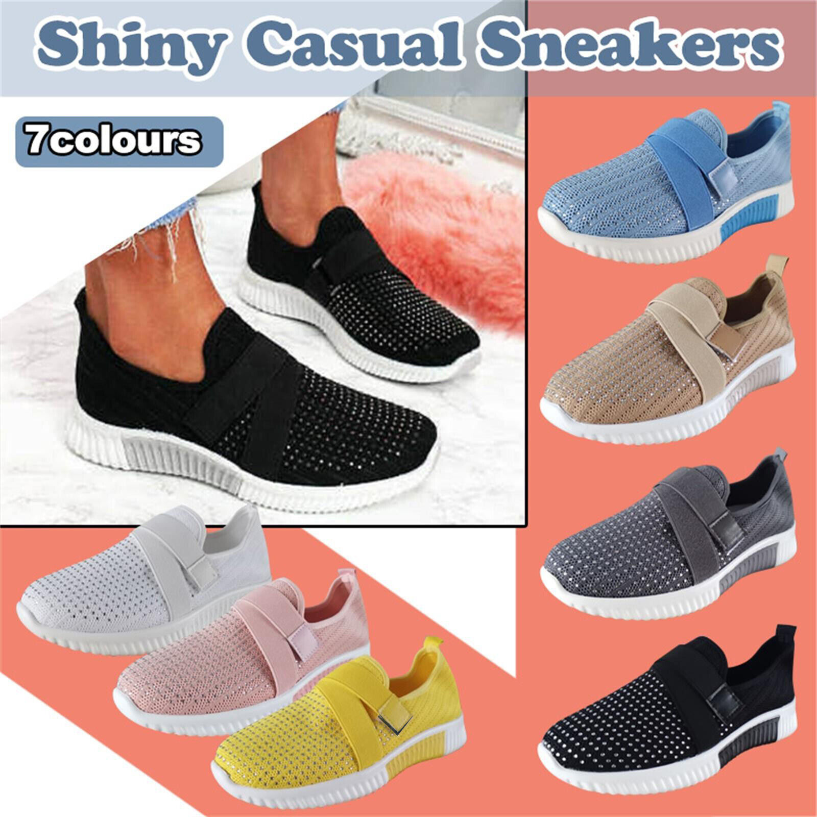 Sneaker Laces Women Fashion Women's Casual Shoes Breathable Slip-on Outdoor