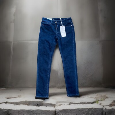 Dondup GAYNOR  Skinny Fit Blue Denim Jeans  100% Original MADE IN ITALY 27/29