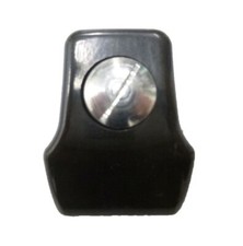 Pomello nero vetro scorrevole Renault 4 R4, Renault d'epoca