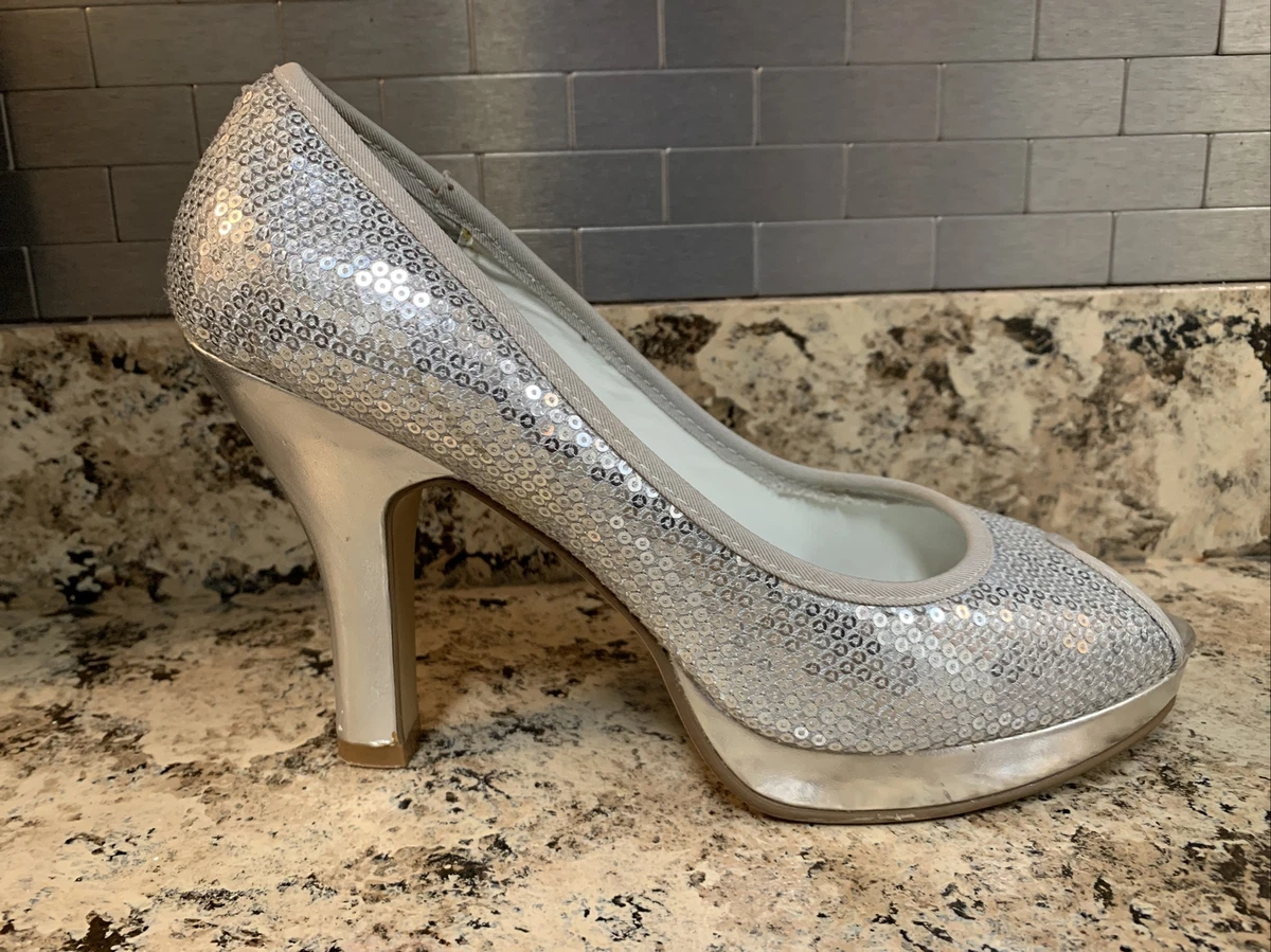 Silver Metallic Heels Are The Quintessential F/W Party Shoes - We Select  Dresses