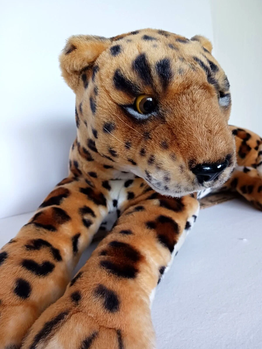 Large jaguar sale stuffed animal