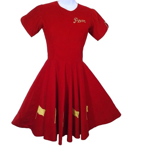 Women's Corduroy Pinafore Dress/Jumper in Burgundy Red Size XL | eBay