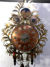 17th HUGE FRENCH ASTRONOMICAL ASTROLOGICAL OWL CLOCK 1600'S - MUSEUM TIMEPIECE