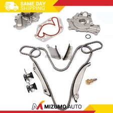 Kit de cadena de distribución sin engranajes bomba de agua bomba de aceite apto para 98-99 Chrysler Dodge 2.7L V6