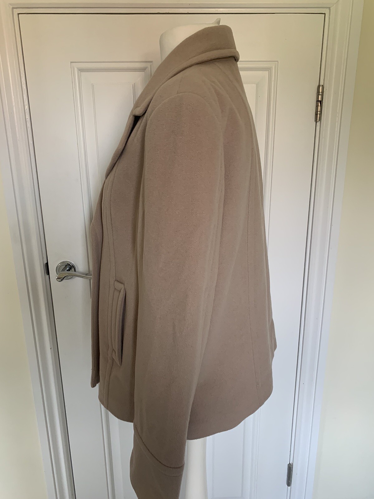 John Lewis Wool Cashmere Blend Short Jacket Women's Size 14 eBay