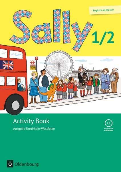 Thumbnail - Sally 1. Und 2. Schuljahr. Activity Book Mit Cd. Ausgabe