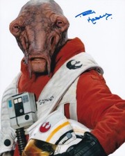 PAUL KASEY signed Autogramm 20x25cm STAR WARS in Person autograph COA