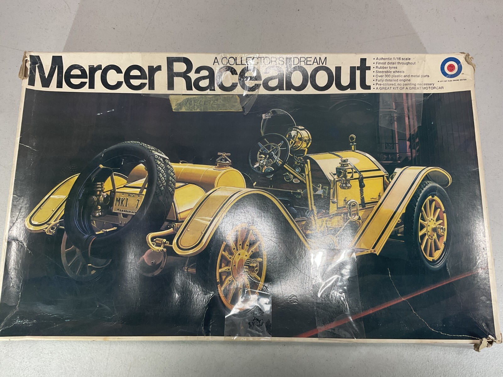 Entex 116 Mercer Raceabout Model Kit Read Description eBay