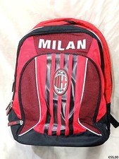 BACKTOSCHOOL  - ZAINO AC MILAN 30L Zaino Scuola Doppio Scomparto - Multicolore