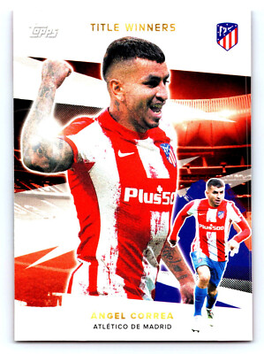 2021-22 TOPPS Atlético Madrid Official Team Set 41 Ángel Correa