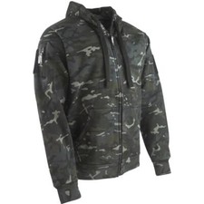 Kombat UK Mens Spec Ops Army Military Camouflage Hooded Zip Hoodie S - XXXL