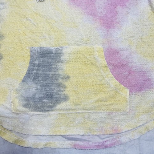 Southern Spirit Womens Hoodie Colorful Tye Dye Beach Cover Stay Salty EUC Sz M - Picture 8 of 11