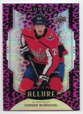 20/21 UPPER DECK ALLURE SP ROOKIES PINK LEOPARD PARALLEL Connor McMichael #131
