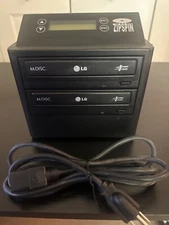 ZIPSPIN DVD CD Duplicator Model DVD-121-PRO-WM-DC High Speed💿Standalone ~Tested