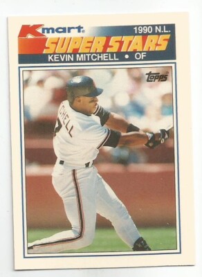 KEVIN MITCHELL 1990 TOPPS K-MART SUPER STARS CARD NEAR MINT+ CONDITION