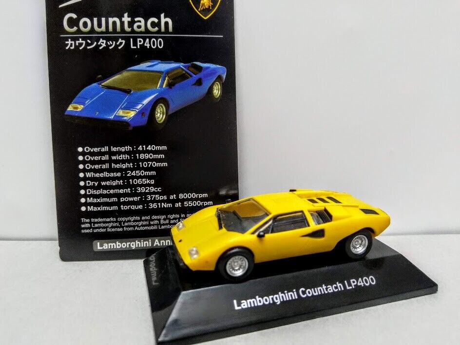F-Toys 1/64 Sport Racing Car Lamborghini Countach LP400 F-Toys 1/64 Sport Racing Car Lamborghini Countach LP400
