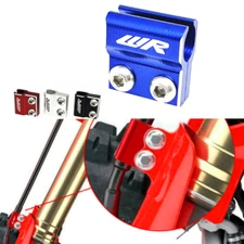 WR LOGO Front Brake Lines Hose Clamp For YAMAHA WR250R WR250X WR450F WR250F