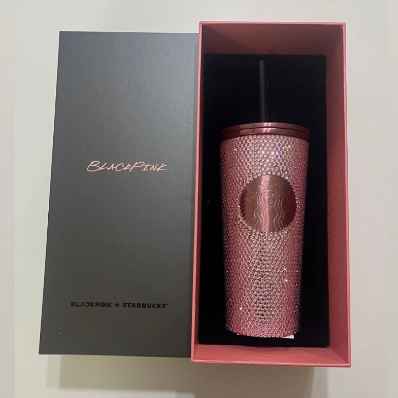 Starbucks x Blackpink SS Linestone Cold Cup 473ml | eBay