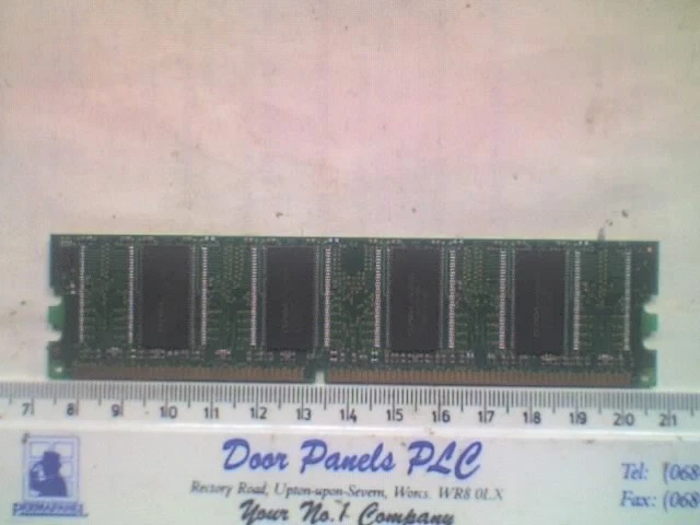 NANYA NT512D64S88B0GY-5T PC3200U 512MB 400MHz DDR Non-ECC CL3 SIMM Memory - M - Image 3 of 3