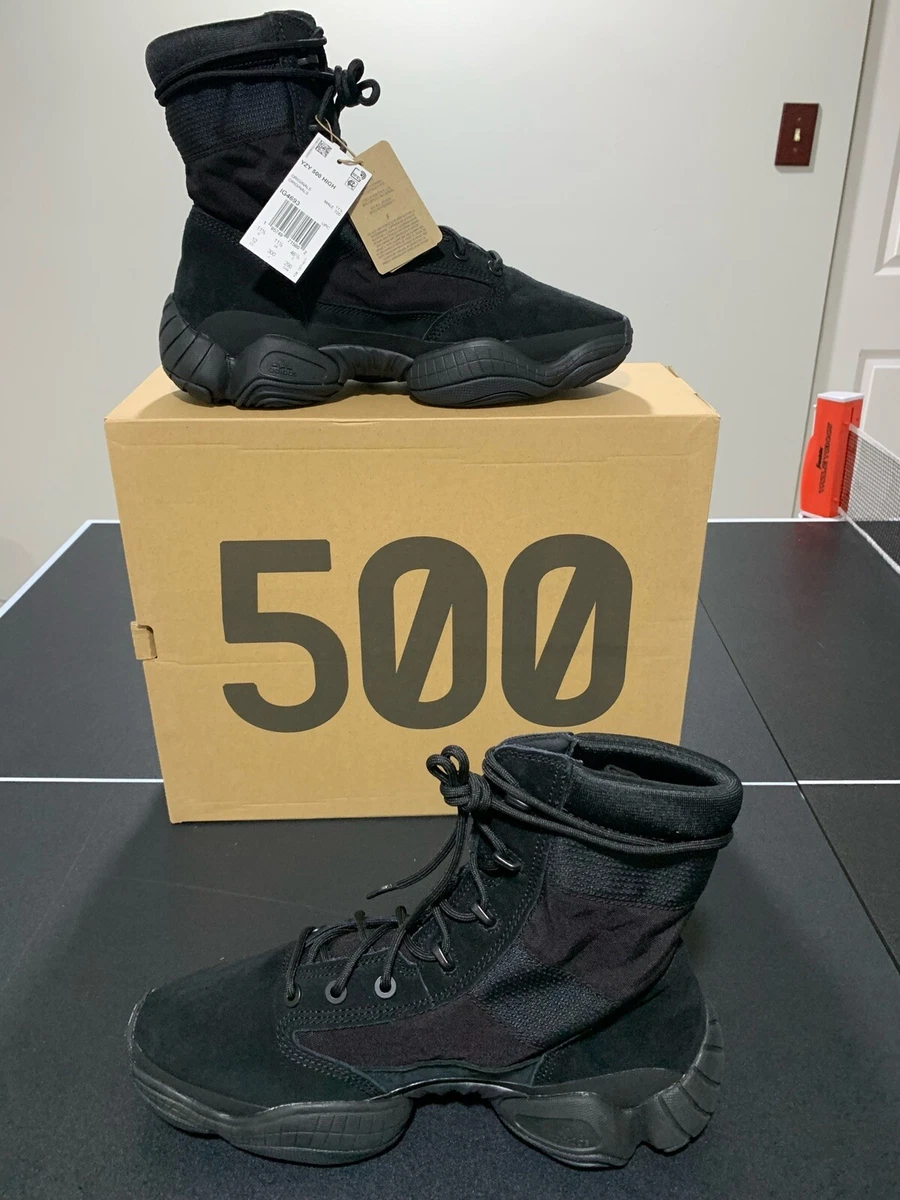 Adidas Yeezy 500 High Tactical Boot Utility Black Men s Size 12