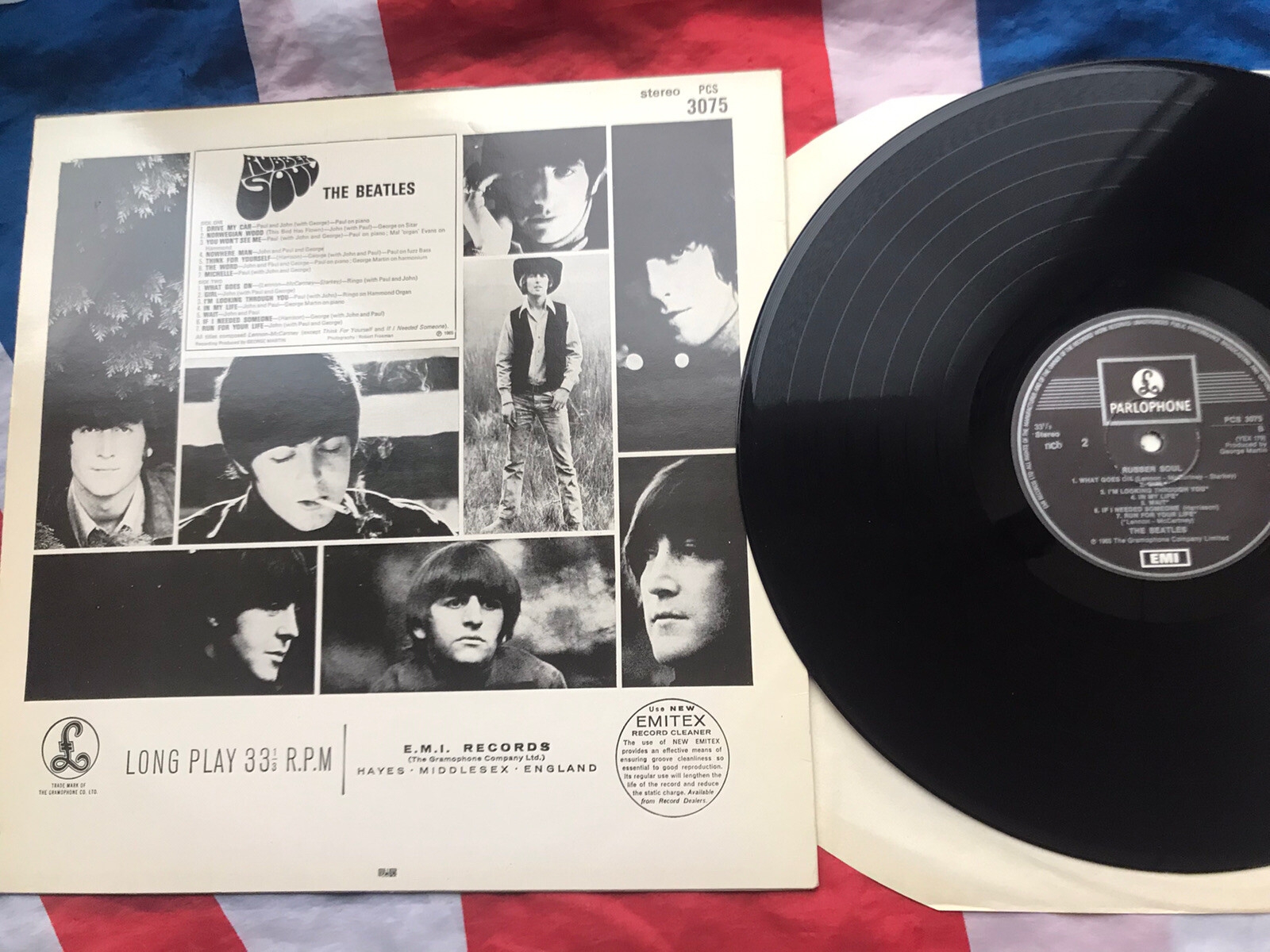 The BeatlesRubber Soul Vinyl LP eBay