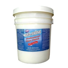 Pro Shine High Shine Commercial Floor Finish Wax - 5 gallon pail