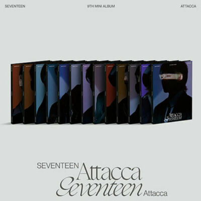 SEVENTEEN ATTACCA 9th Mini Album CARAT Ver RANDOM CD+Binder+Booklet+4 Card+Lyric