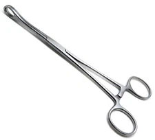 Foerster Sponge Forceps 9.5" Straight Serrated Jaws Surgical Premium Instruments