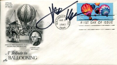 John Force NHRA AHRA Drag Racer Funny Car Champion Signed Autograph FDC