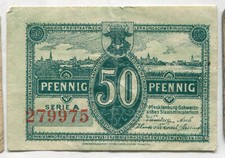 Pieniądze awaryjne: Ministerstwo Stanu Meklemburgia 1 sztuka (414)