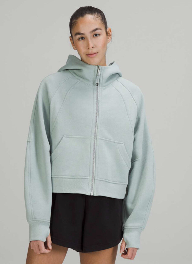 Lululemon Scuba Oversized XS/S新品 NWT Lululemon Oversized Scuba Full Zip XS/S Silver Blue | eBay