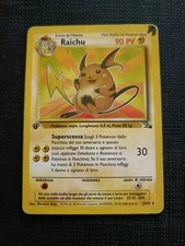 DM - Pokémon - Raichu - 29/62 - Prima Edizione - Set Fossil - ITA - ink AL5