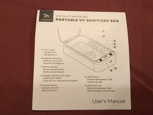 Désinfectant Stérilisateur UV Multifonction avec Diffuseur Aromathérapie Testé - Photo 7 sur 9