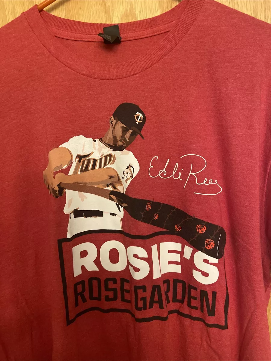 Minnesota Twins Eddie Rosario Rosie’s Rose Garden MLB T Shirt (New) (Size  XL)