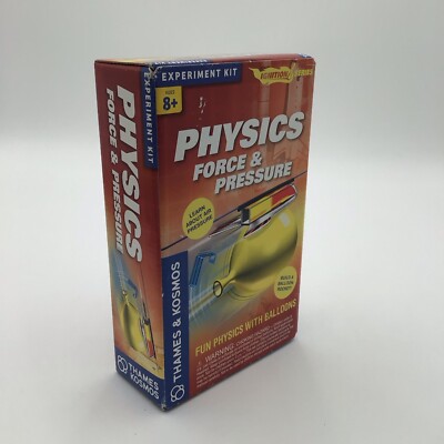 Physics Science Kit Force And Pressure Age 8+ Ignition Series, New & Sealed