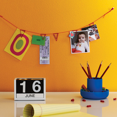 Pennant Clips Hanging String Wall Photo Postcard Display Banner