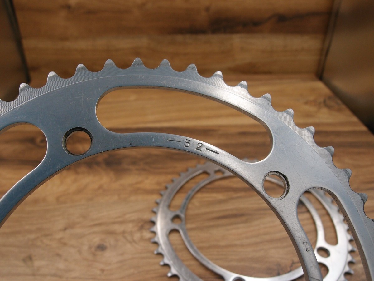 road bike chainrings SUGINO Mighty Competition made in Japan 52/48