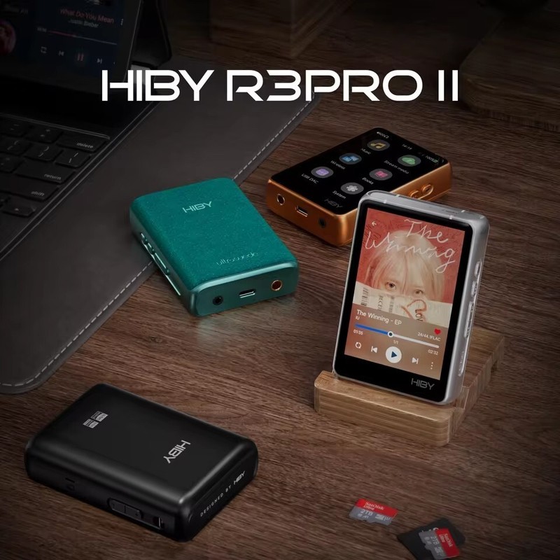 HiBy R3 Pro II / Gen 2 HiFi MP3 Music Player USB DAC Headphone AMP