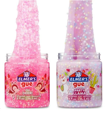 Elmer's Gue Tier- Party Auswahl Duftend Crunchy Slime Und Bingsu Perlen Slime