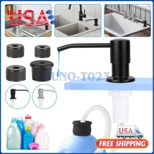 DIY Stainless Steel Soap Dispenser Kitchen Sink Hand Liquid Pump Bottle Tube Kit