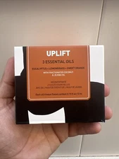 UPLIFT 3 Essential Oils Set Eucalyptus Lemongrass Sweet Orange Brand New