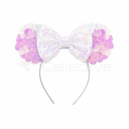 Princesa Minnie Mickey Mouse Orejas para todas las edades Orejas Disney Disneyland Lentejuelas - Imagen 15 de 15