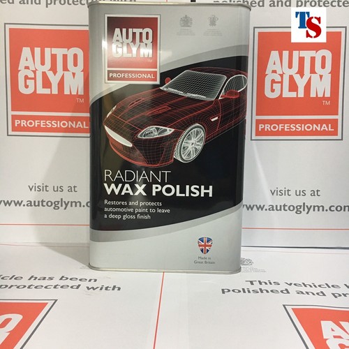 Autoglym Radiant Wax Polish 5L 5 Litres +AG BOTTLE (Restore Protect Car