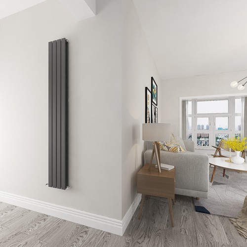 Designer Oval Column Flat Panel Radiator Horizontal Vertical Central Heating Rad - Picture 339 of 387