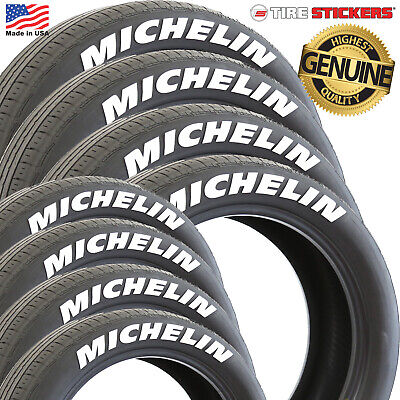 Free Decals with your Purchase MICHELIN TIRES LOGO Aluminum Sign  6" x 24"