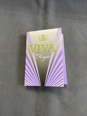 New Women s Viva by Fergie From Avon Perfume Sample Splash Vial 0.5mL 0.01oz