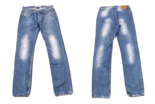 Gant Chip Narrow Fit Straight Leg Blue 