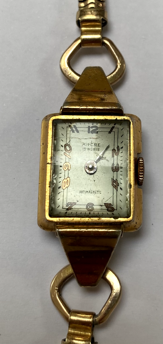 POUR PIÈCES - Montre Femme STEBRA Ancre 15 Rubis EUR 9,90 - FR