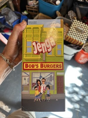 Jenga Bob's Burgers Edition Beat Jimmy Pesto's Score 2017 USAopoly RARE