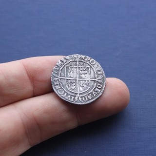 Hammered Silver Coin Elizabeth 1st Sixpence 1571 AD